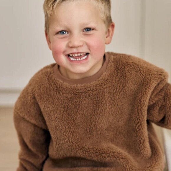 NWT - Rylee + Cru teddy sweatshirt - Picture 2 of 2